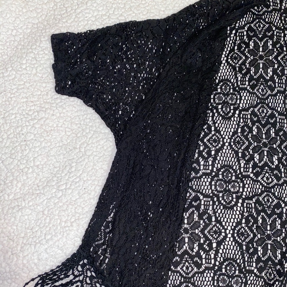 Open front cardigan